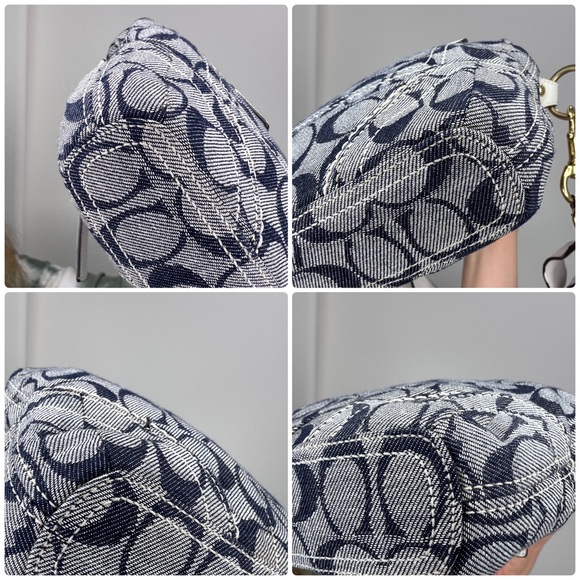 Coach Denim Bleecker Sufflette Y2K - Picture 10 of 16